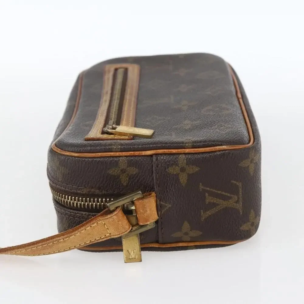 Louis Vuitton Monogram Pochette Cite Shoulder Bag Brown